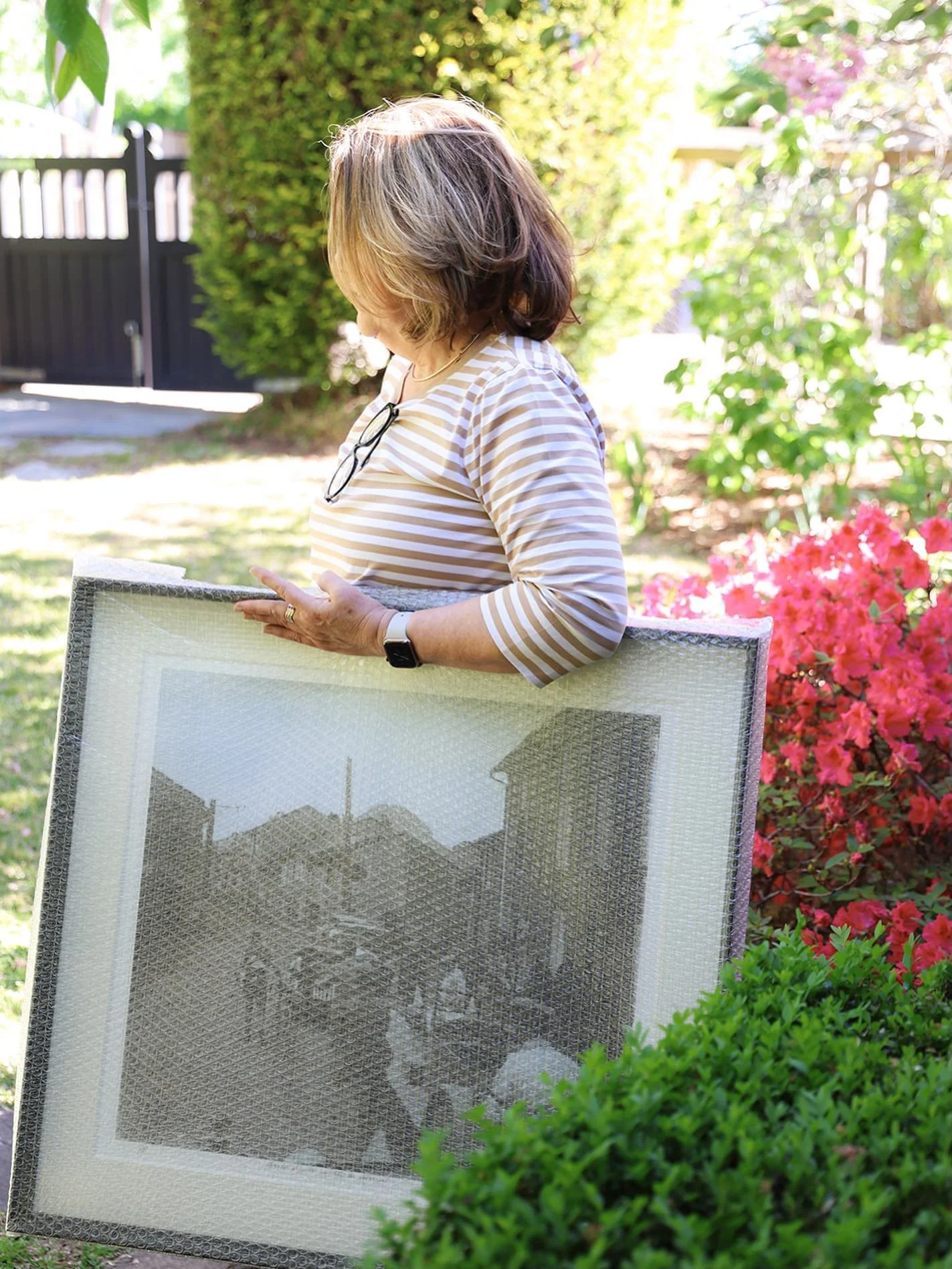 On its way to a new home&hellip;.

A historic cycling photo from the Estate of Hubert Opperman, made by us in conjunction with Stephen Hodge (6 times Tour De France competitor and Atlanta Olympian). 

This photo of Binda abandoning the 1930s tour is 