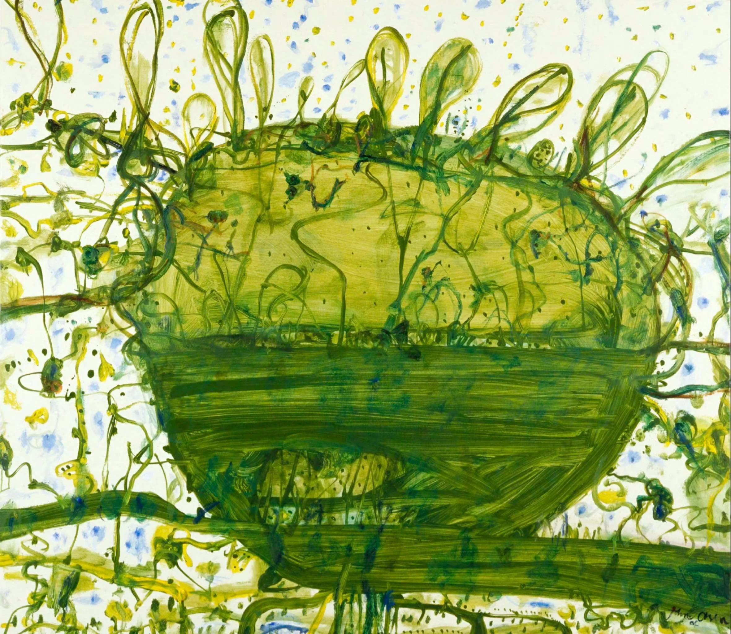 For all the frog fanatics, can you see 7 frogs in John Olsen&rsquo;s Lily Pond 2004? Adjust your eye and look deeper.

John&rsquo;s work is perfect for contemplation. Available to buy as a limited edition fine art reproduction. 

&copy; John Olsen Es