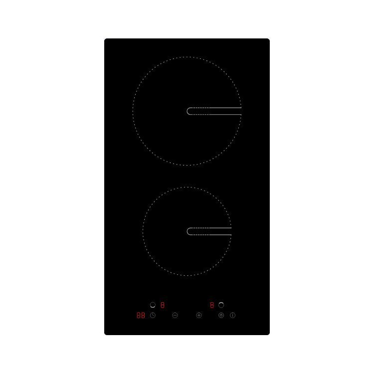 30cm Ceramic Hob - 99 Minute Timer