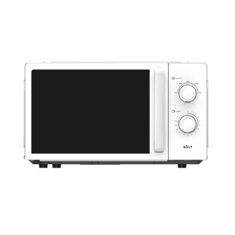20L Solo Microwave - White