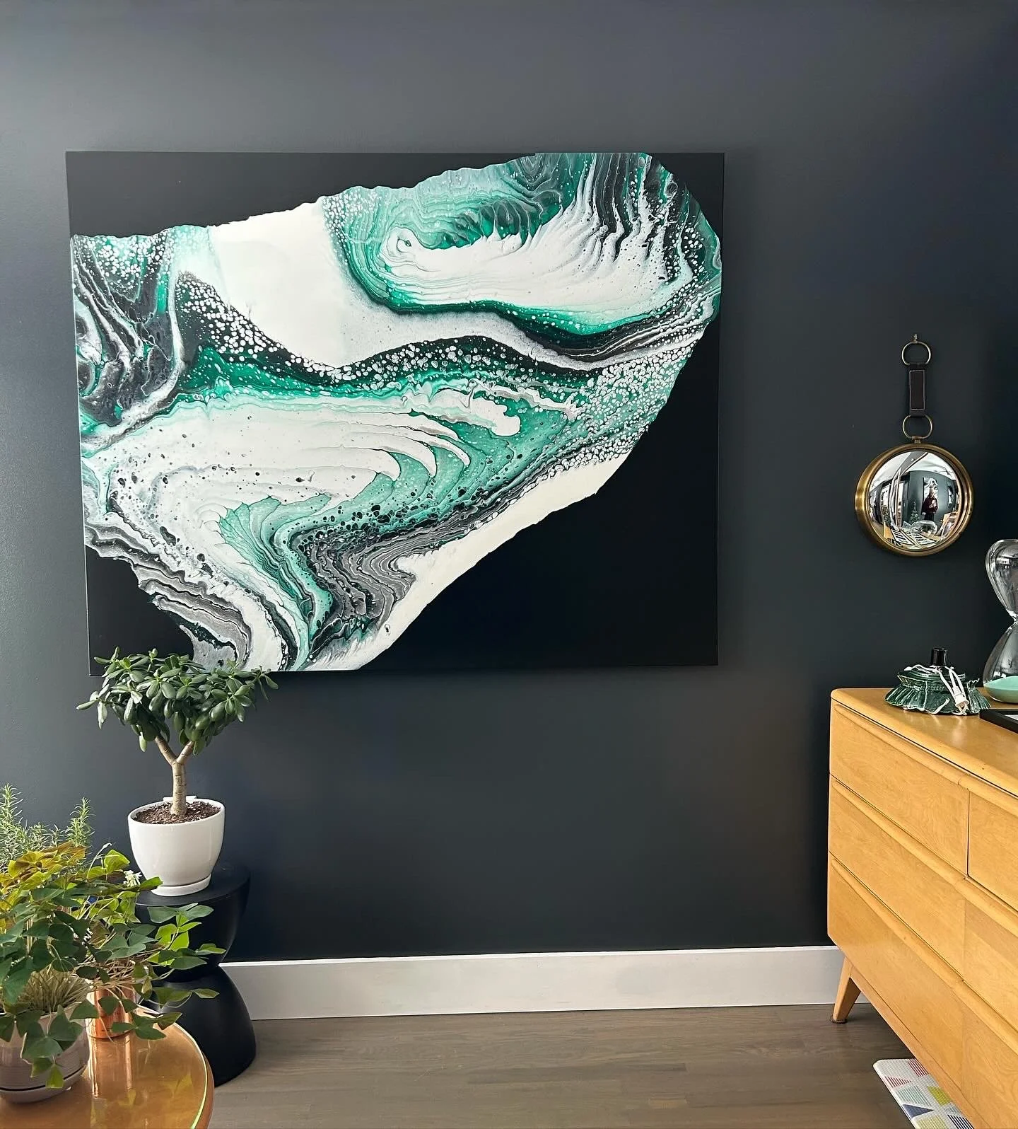  Acrylic on canvas  48 x 60 inches 