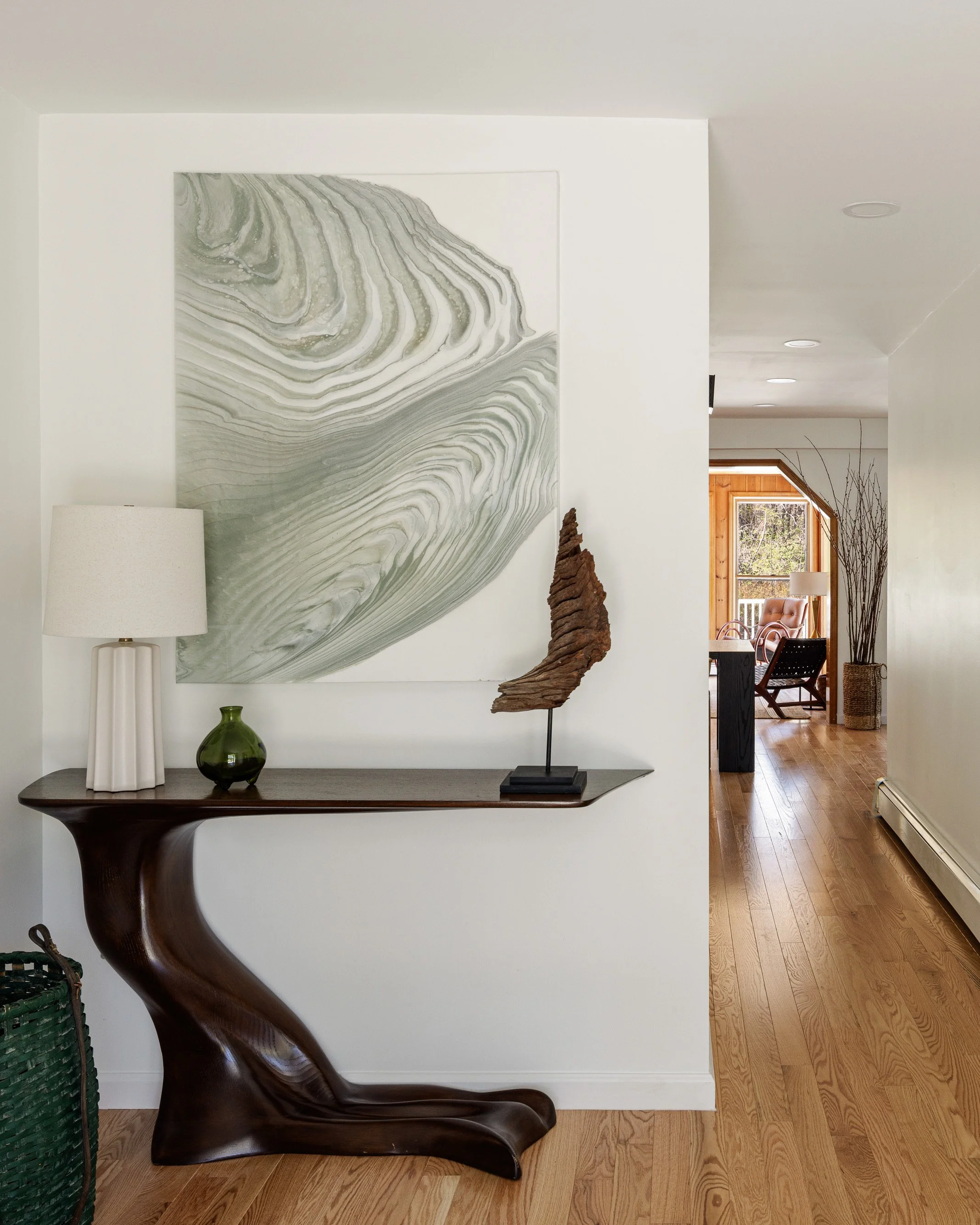  Acrylic and resin on canvas  36 x 48 inches 