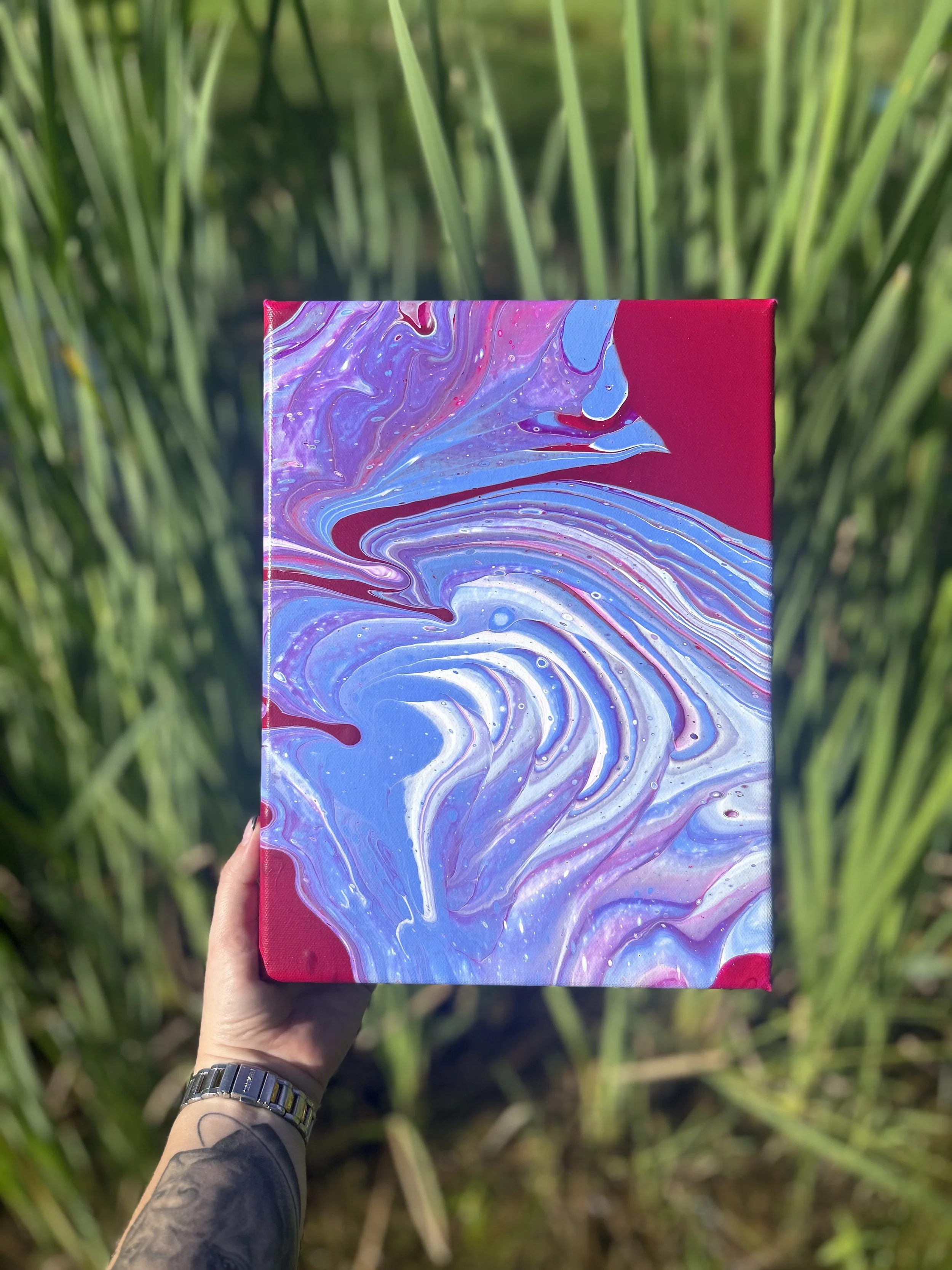  Acrylic on canvas  11 × 14 inches   $50  
