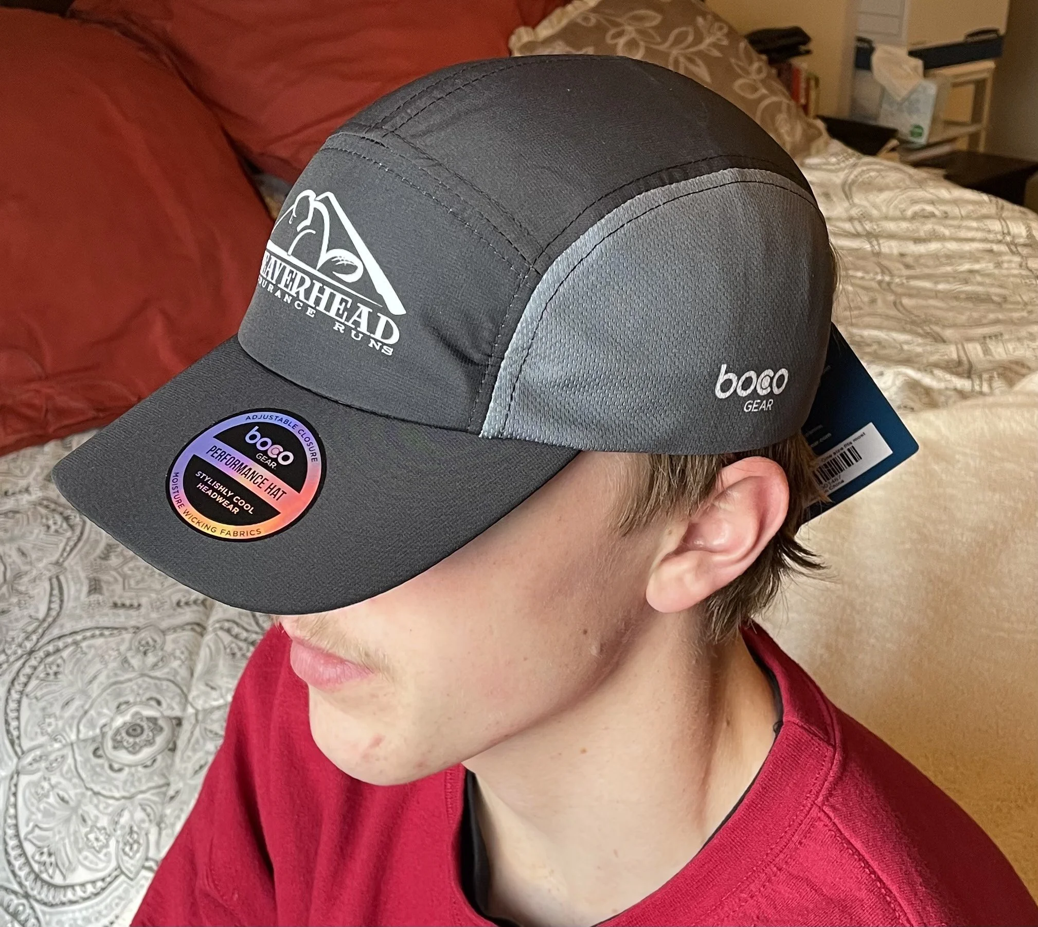 bobo Gear Running Hat (black/grey)