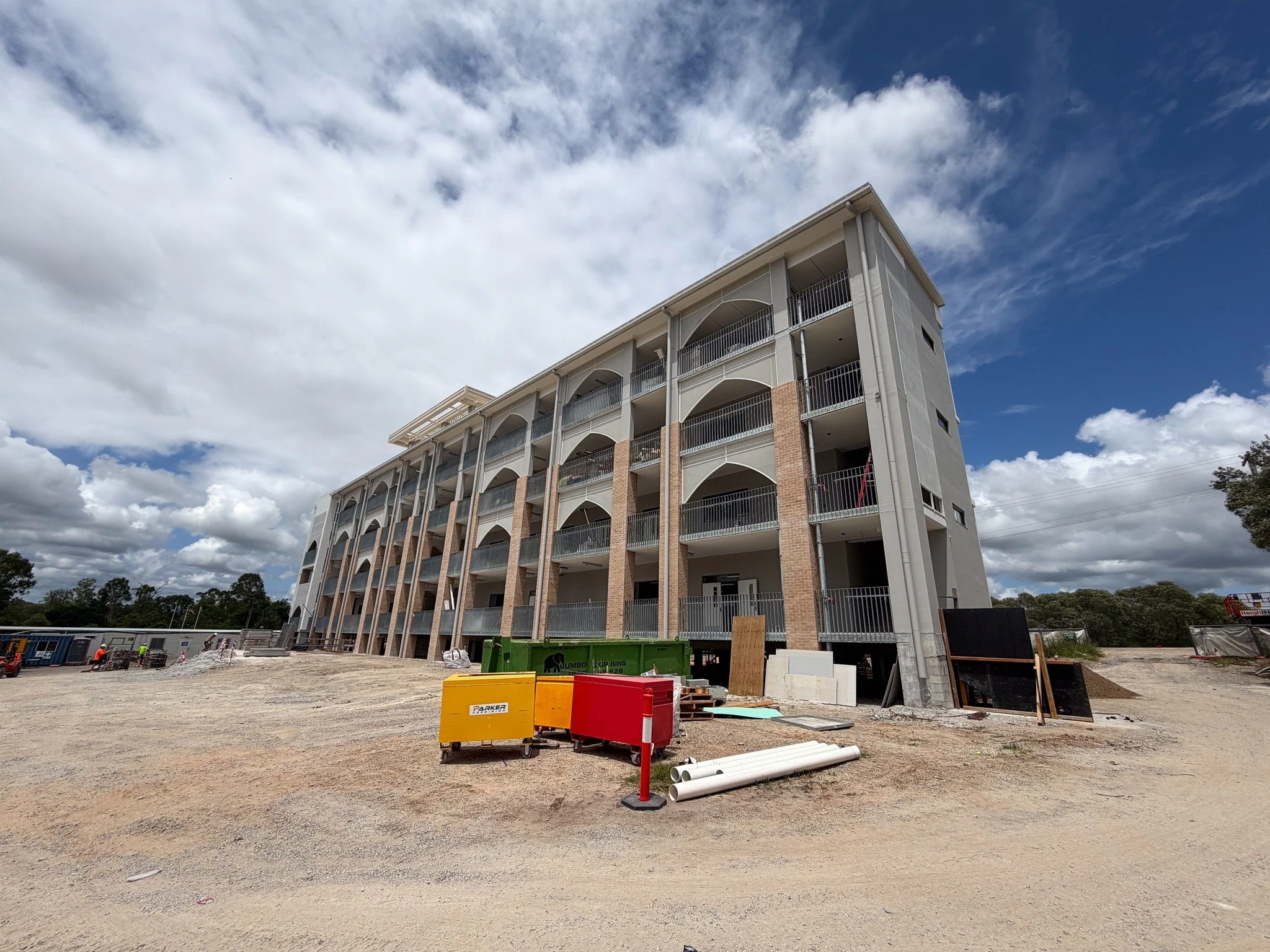 We&rsquo;re nearly finished at AIIC! All our trades have been on site over the past few months, and the effort from everyone has been outstanding 👌 great work, team.
Builder: Trowse Constructions