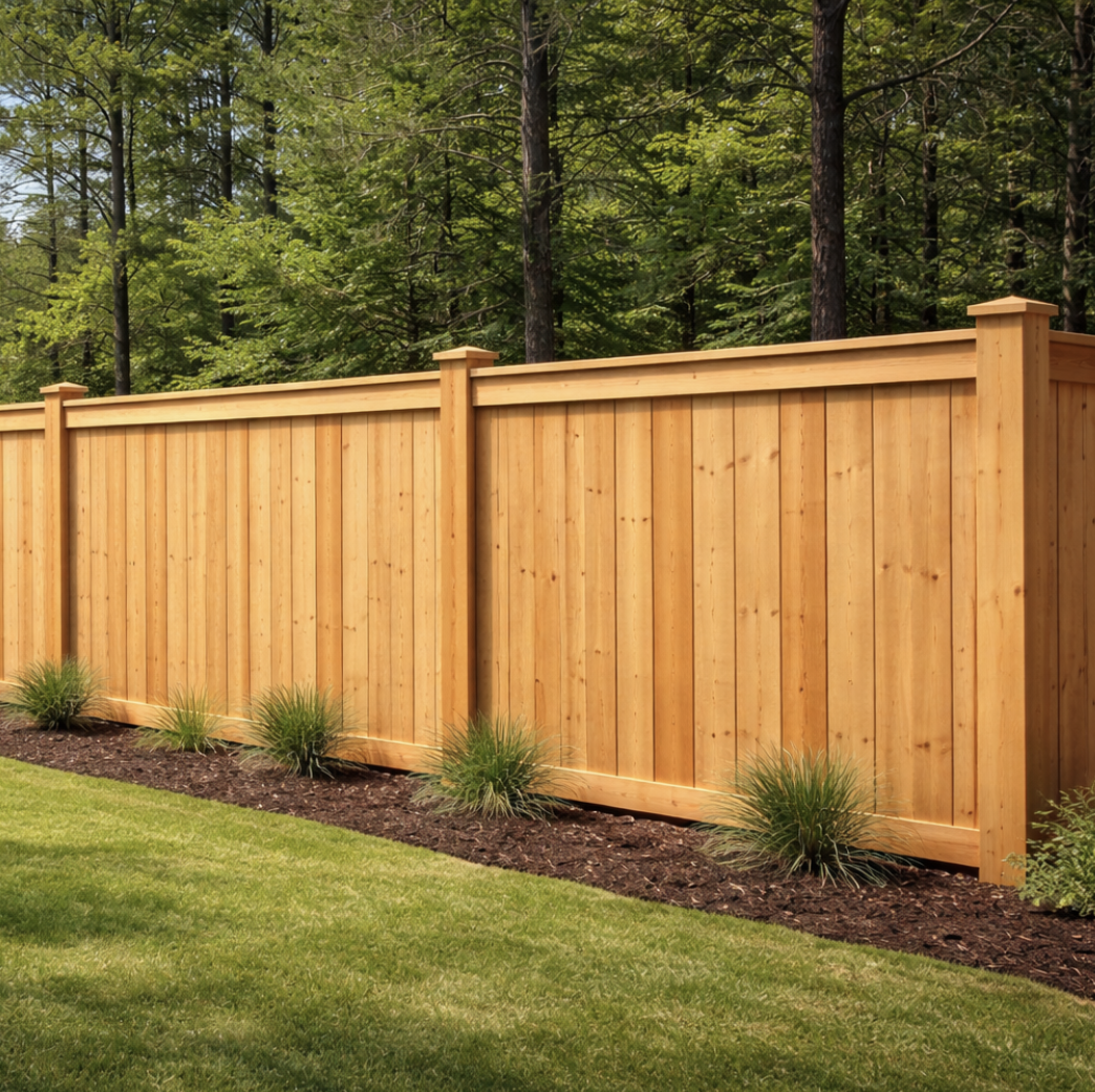 Cap & Trim Privacy Fence
