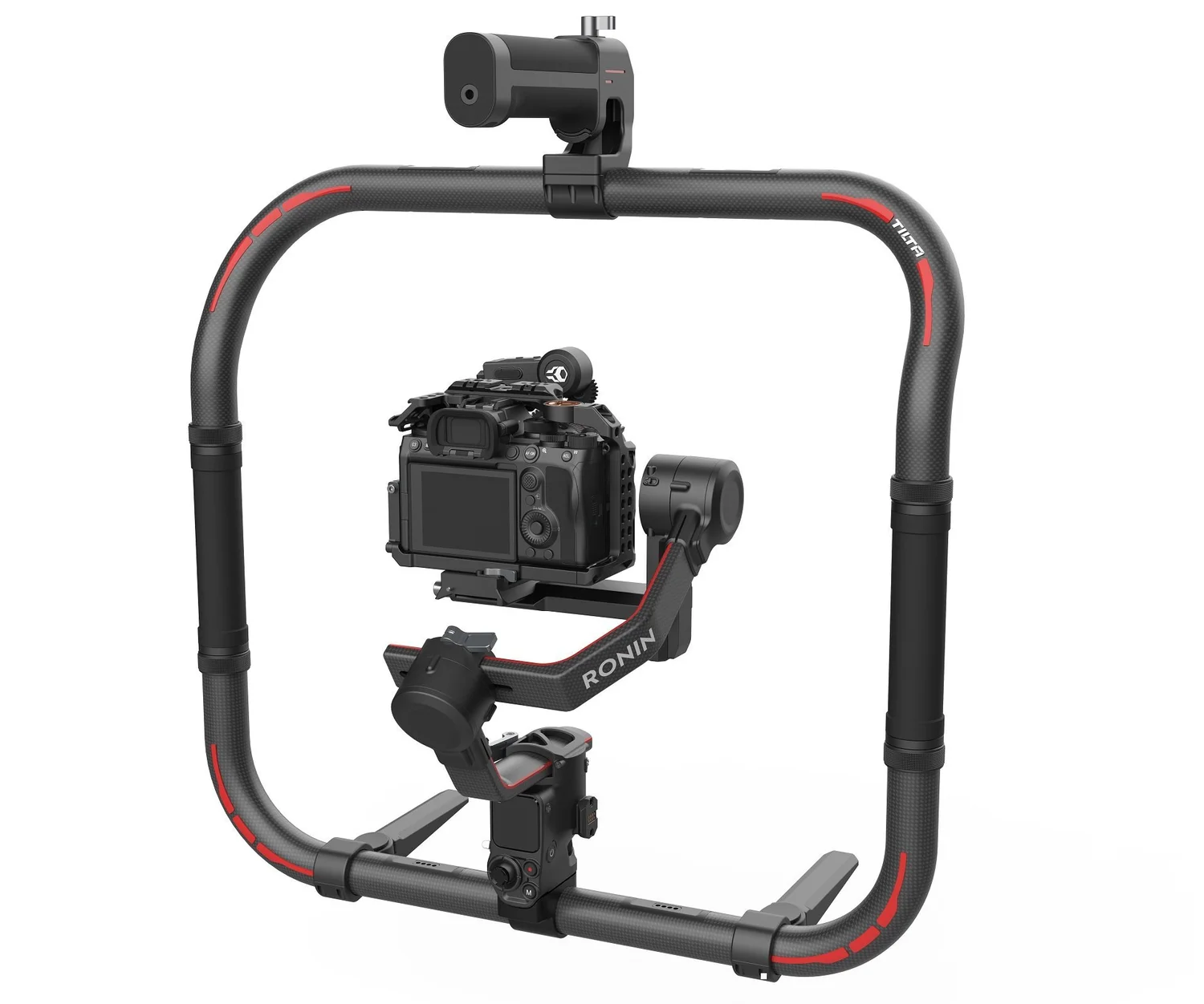DJI Ronin RS2 Gimbal Stabiliser with Tilta Ring Blackslate