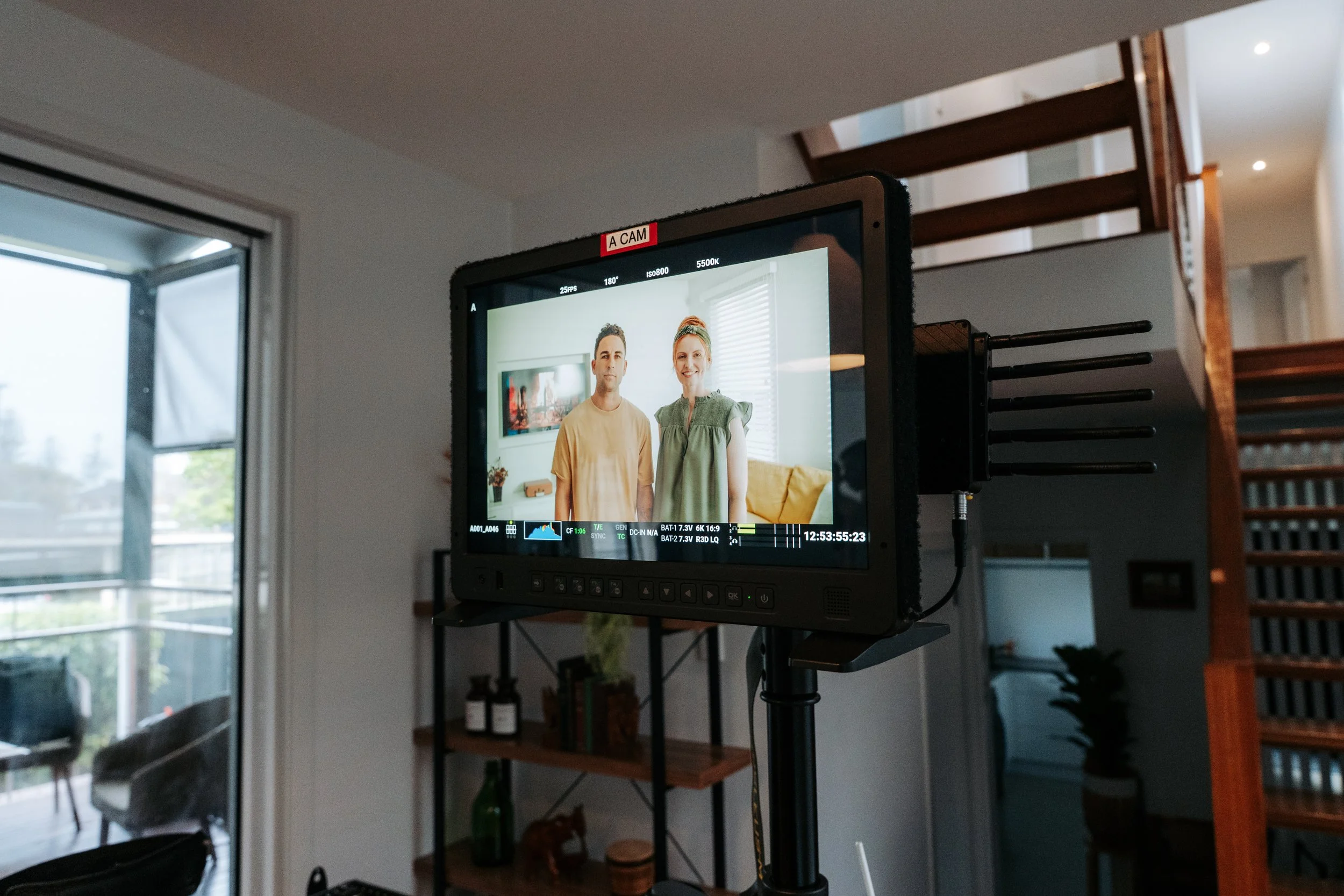 behind the scenes production