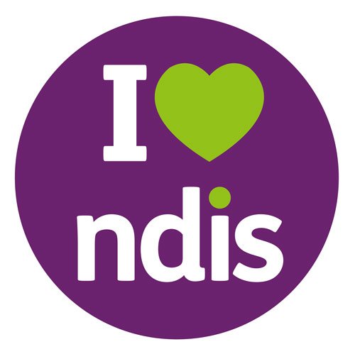 I heart NDIS Logo