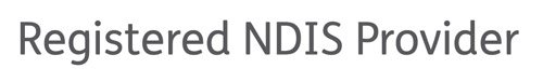 Registered NDIS Provider Logo