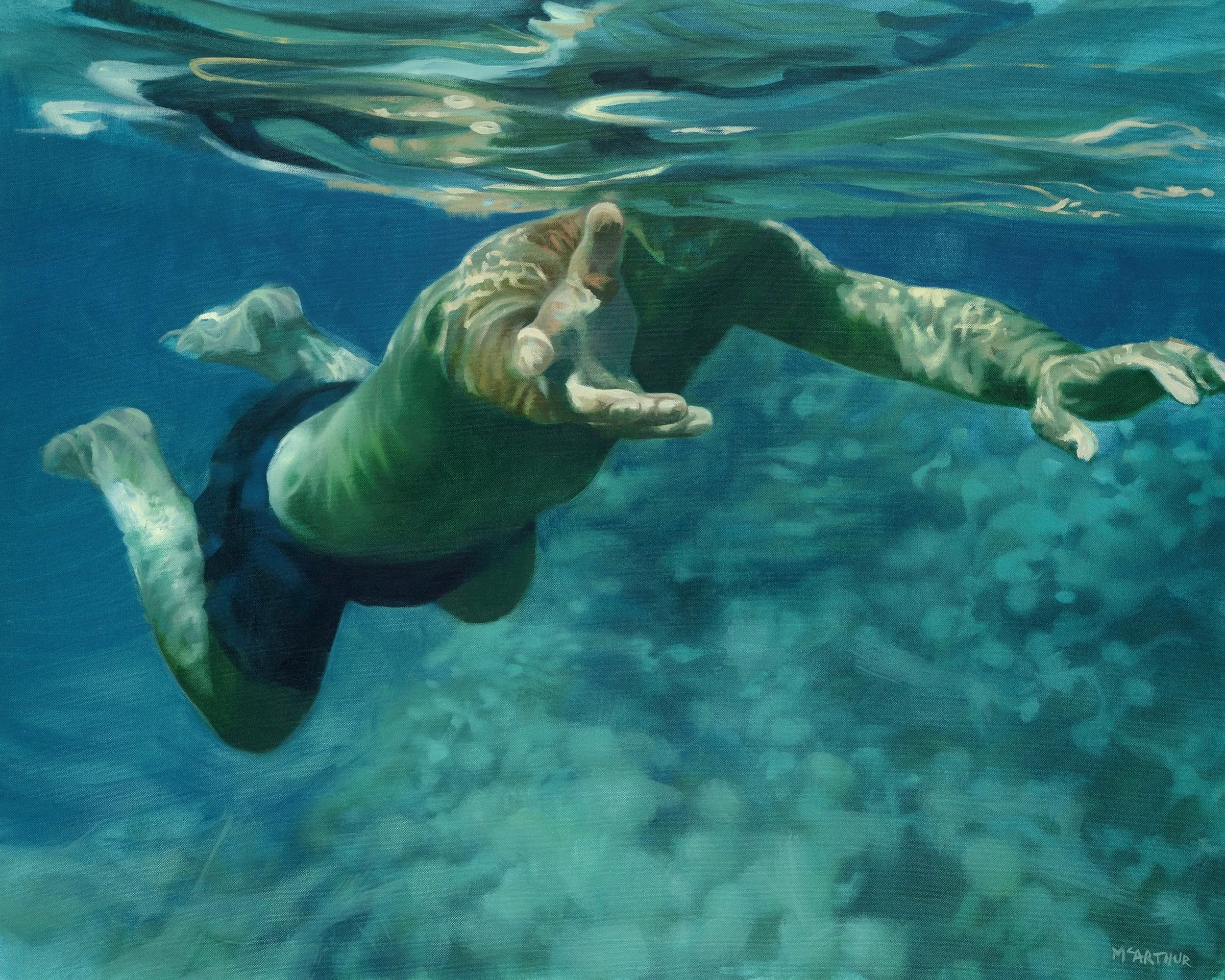  Otherworld 
 80cm x 100cm, oil on canvas 
 2014 
