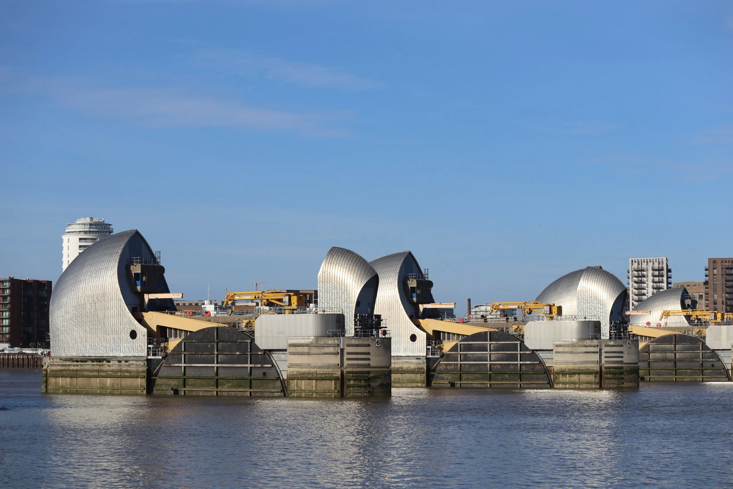 Thames Barrier in London