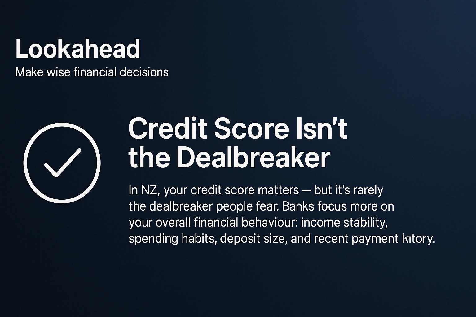 Does Credit Score Matter for NZ Mortgages?