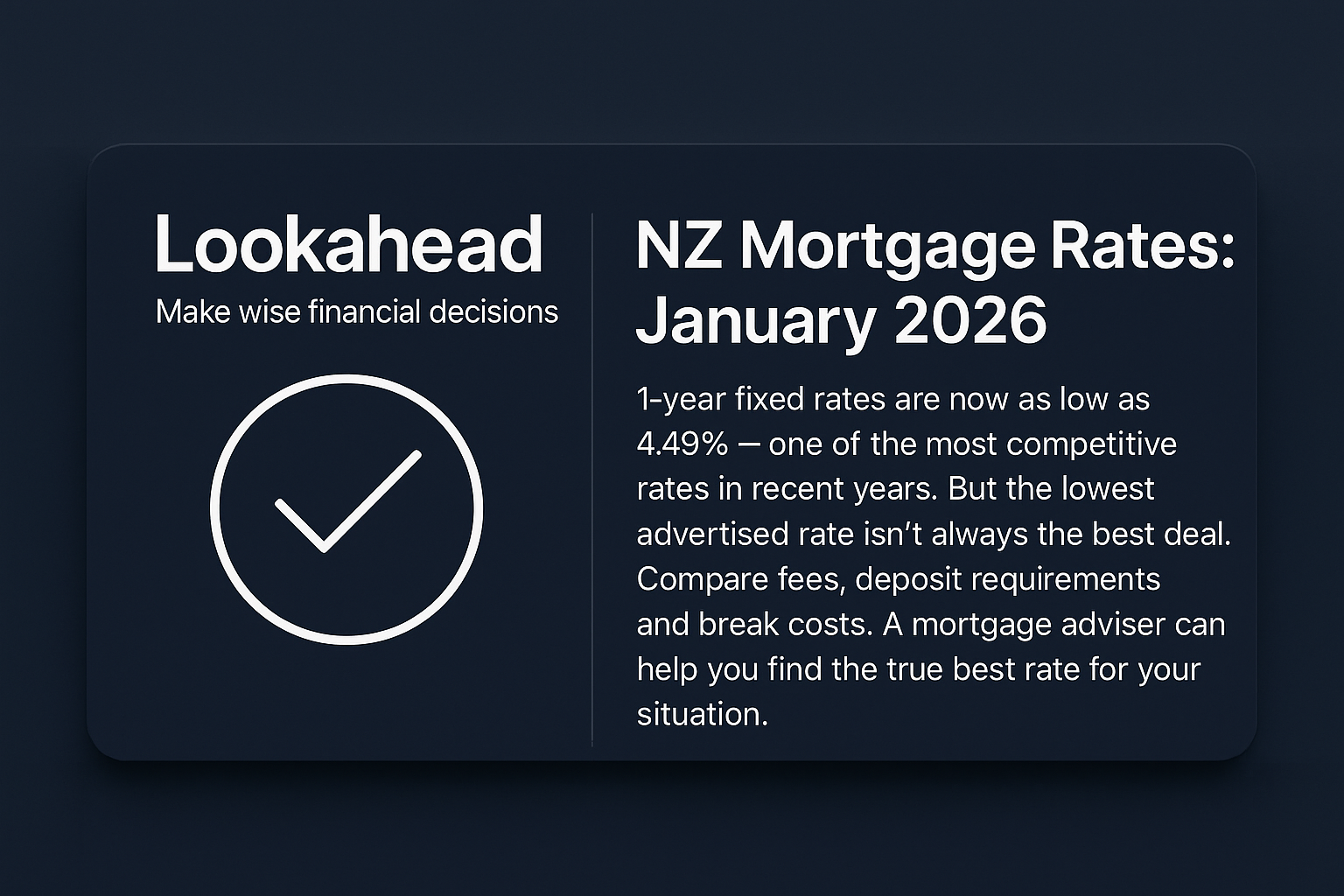 Best Mortgage Rates in NZ Right Now: January 2026 Update