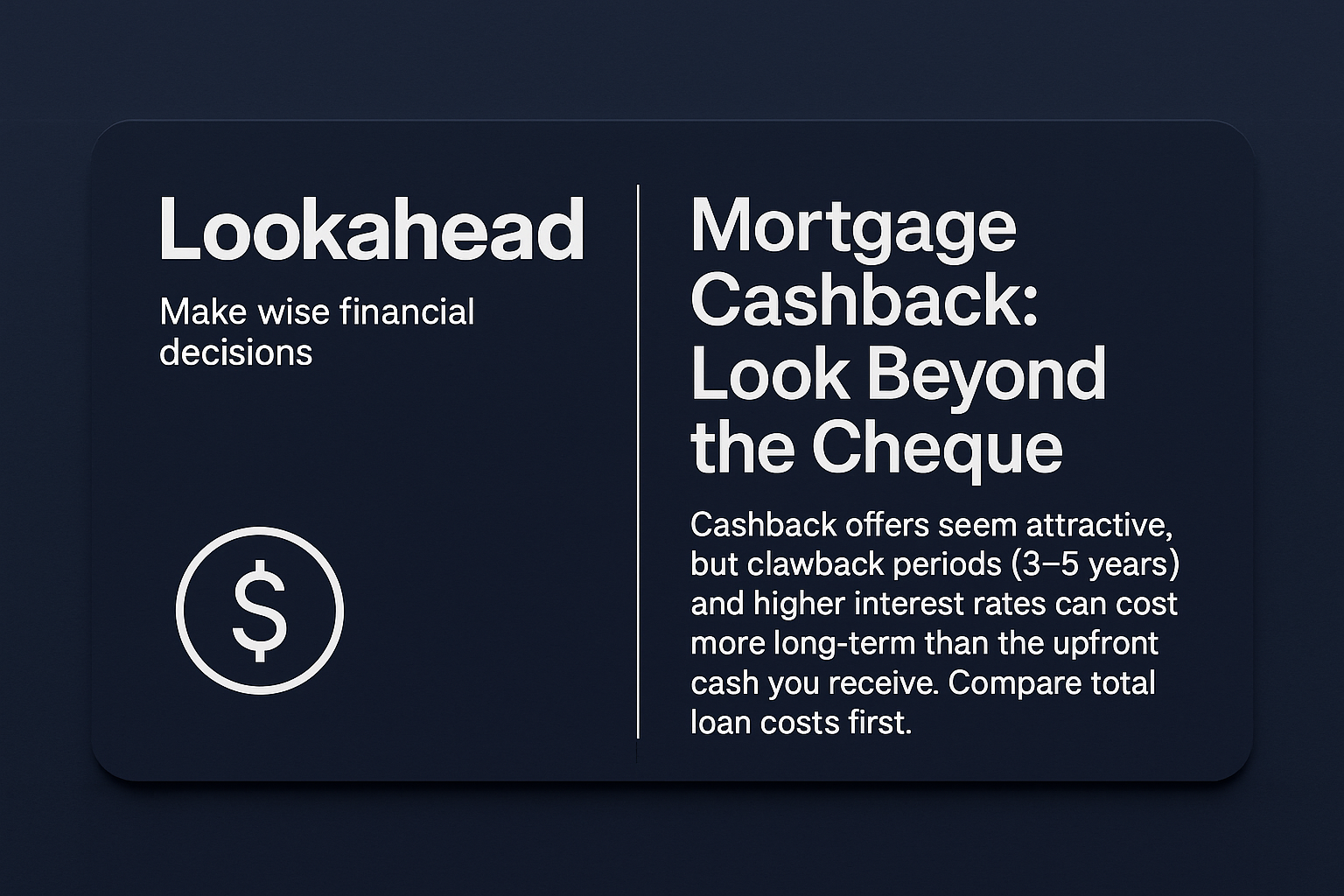 Mortgage Cashback Offers: Are They Really a Good Deal?