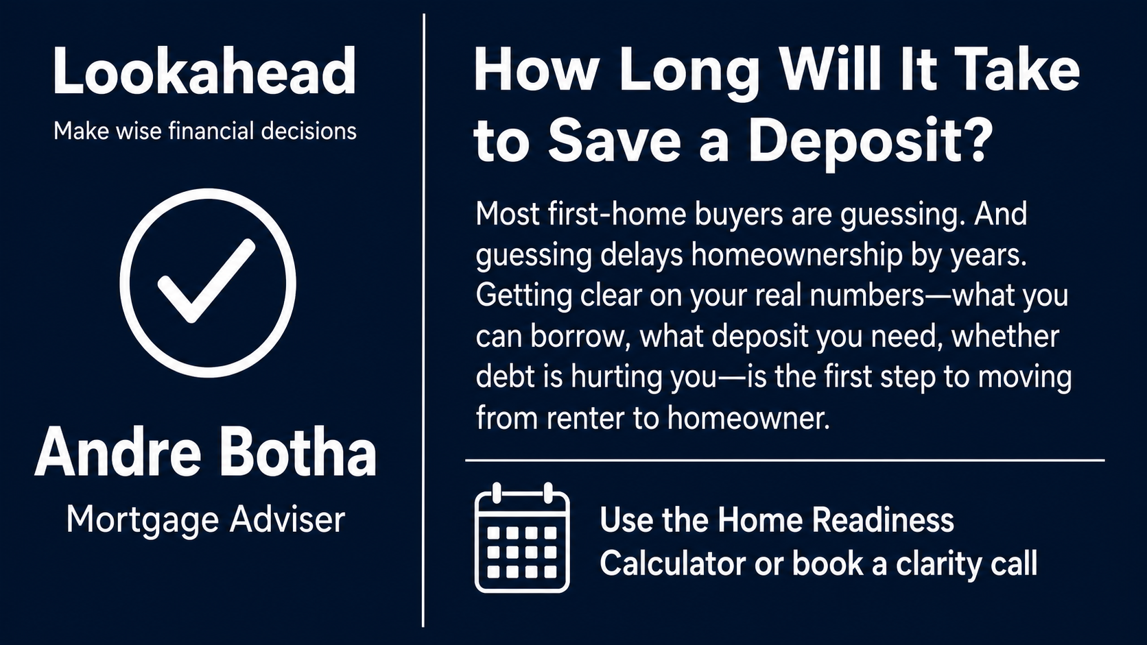 How Long Will It Take You to Save a Deposit?