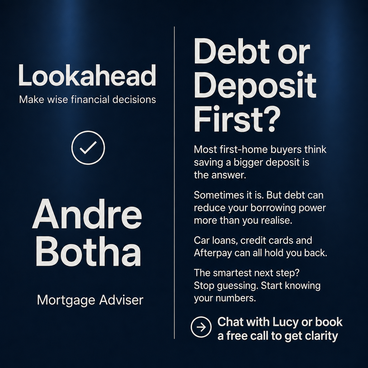 Should You Pay Off Debt or Save for a House Deposit First?