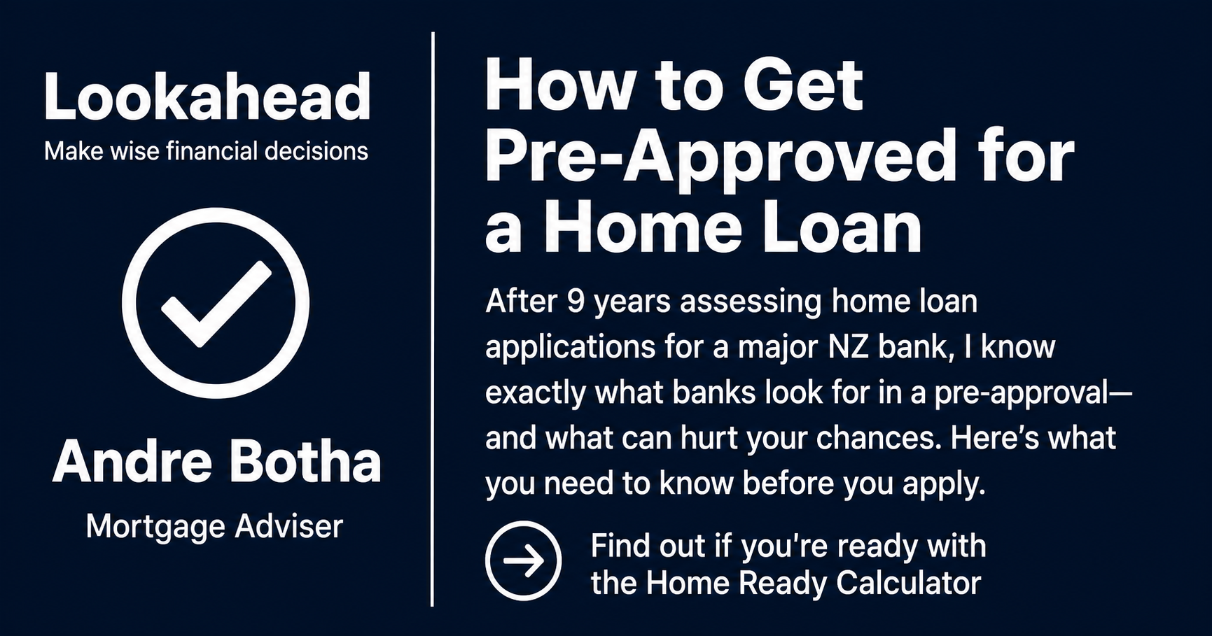 How to Get Pre-Approved for a Home Loan in New Zealand: A First-Home Buyer's Guide