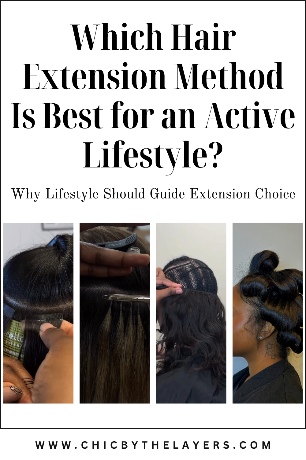 Which Hair Extension Method Is Best for an Active Lifestyle?