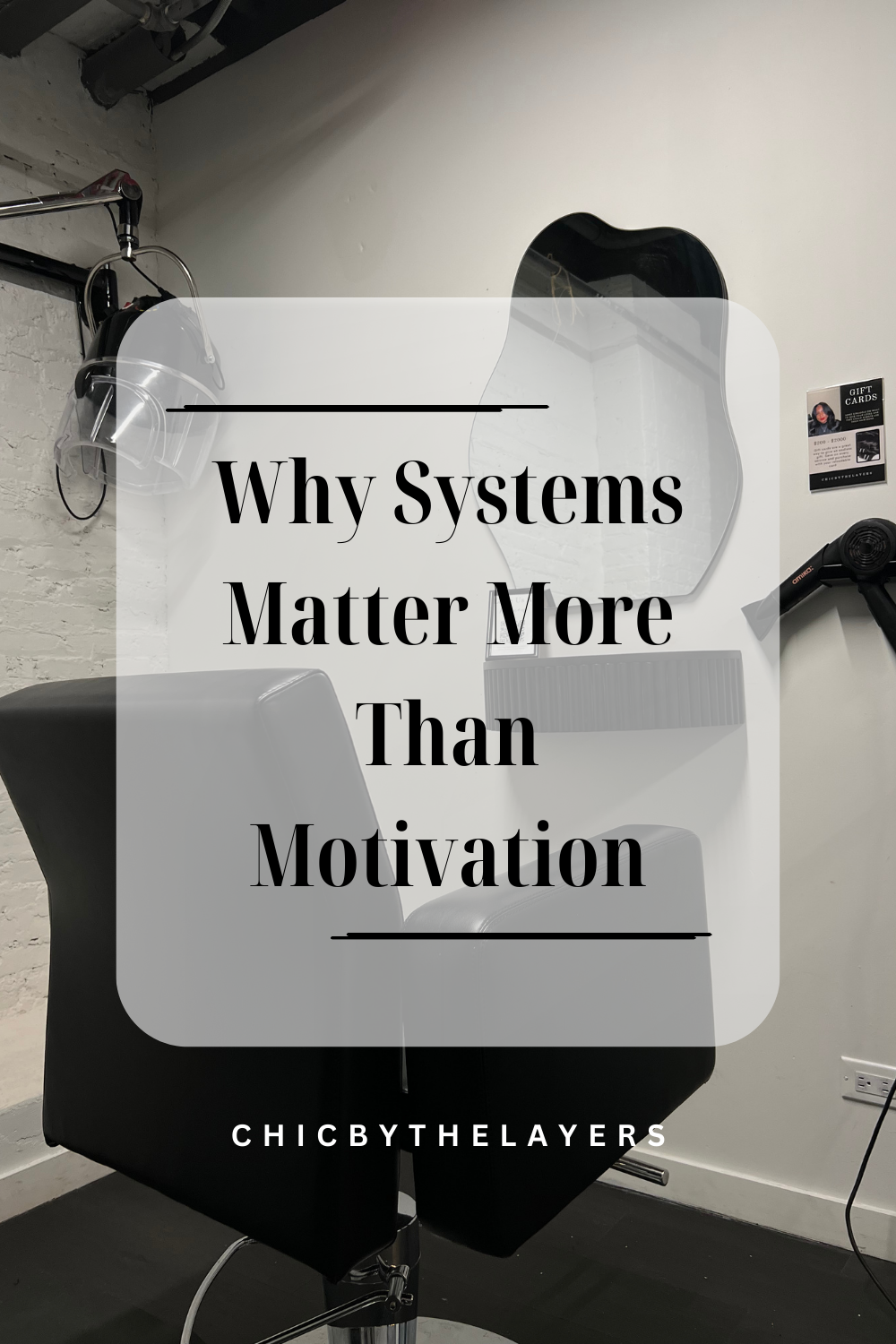 Why Systems Matter More Than Motivation