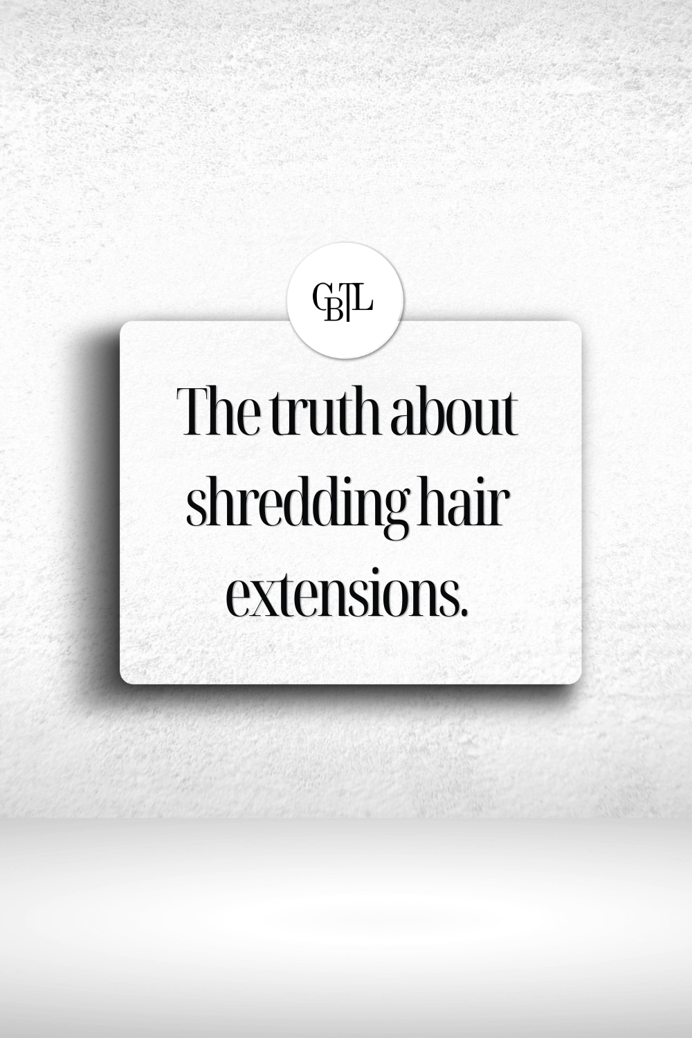 The Truth About Shedding Hair Extensions