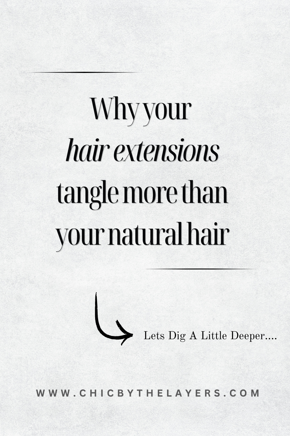 Why Your Hair Extensions Tangle More Than Your Natural Hair