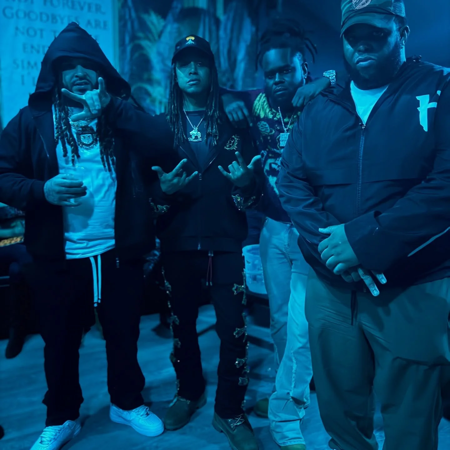 Dunno what they thought, been Blew New Jersey Up! Mega Man, Killa, Mr Disrespectful, Big Ooh
