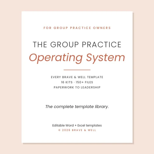 The Group Practice Operating System cover