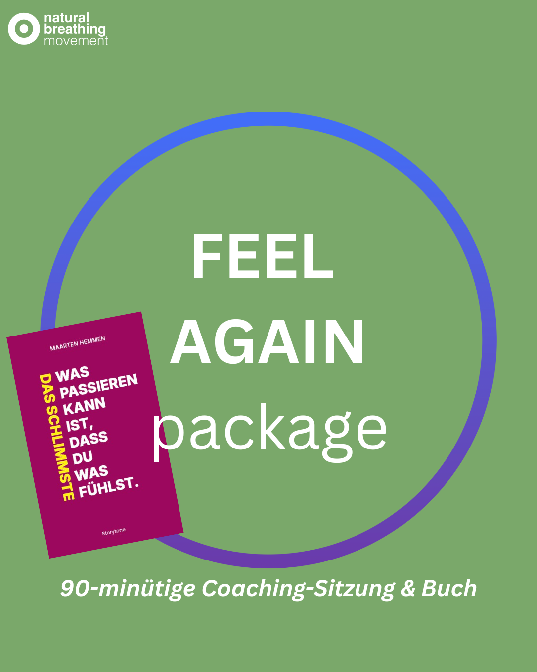 Feel Again Bundle – Buch + 1:1 Reset Session