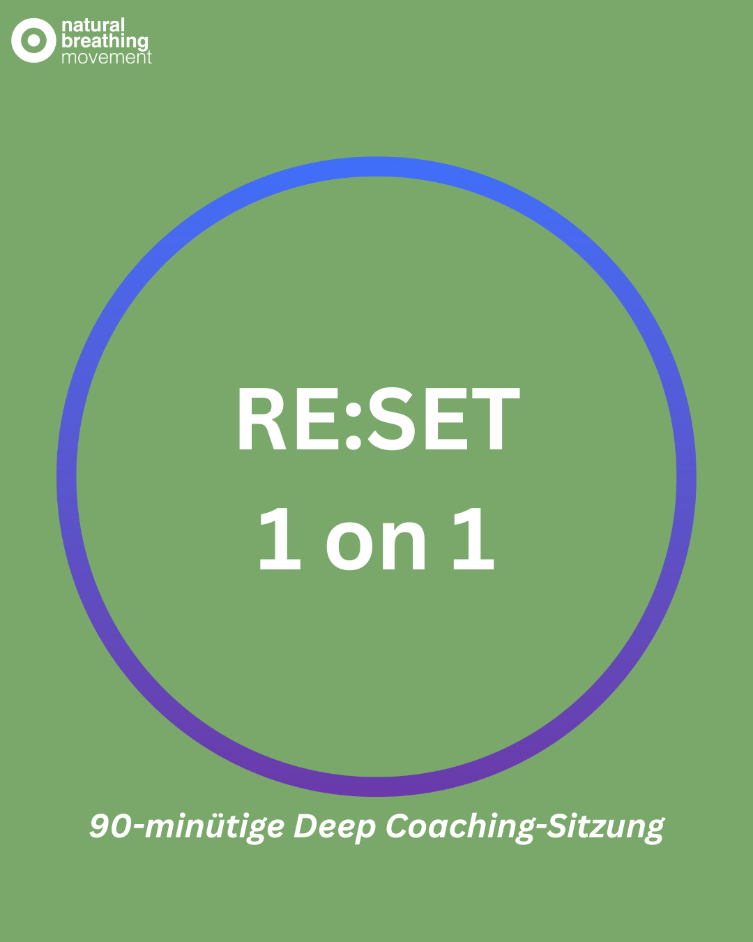 RE:SET Session 1:1