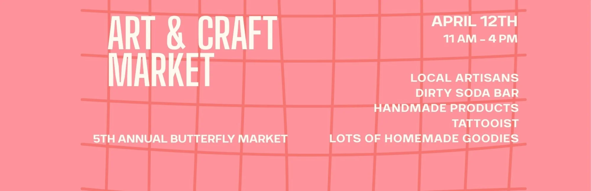 5th Annual Butterfly Nation Market