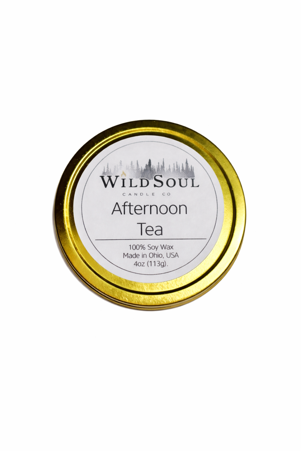 4oz Afternoon Tea Tin Candle