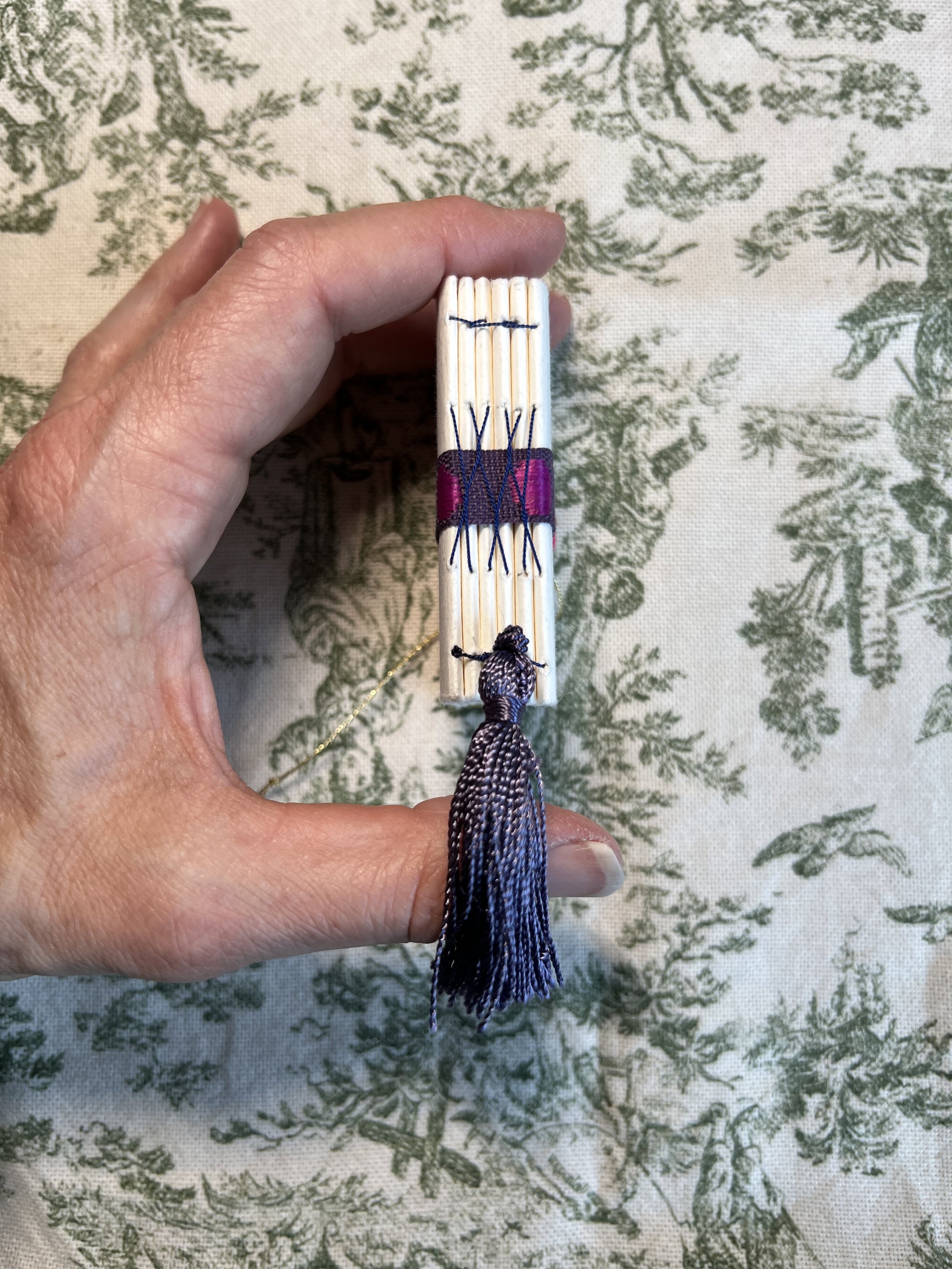Purple dot mini binding.jpeg