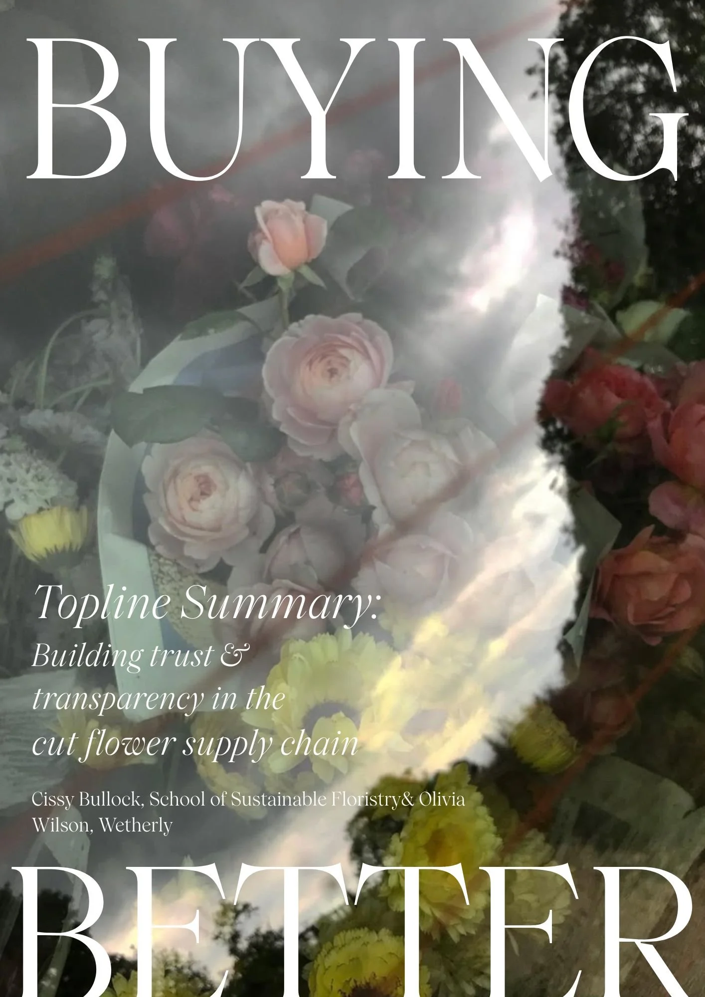 Buying Better: Building Trust &amp; Transparency in the Cut Flower Supply Chain