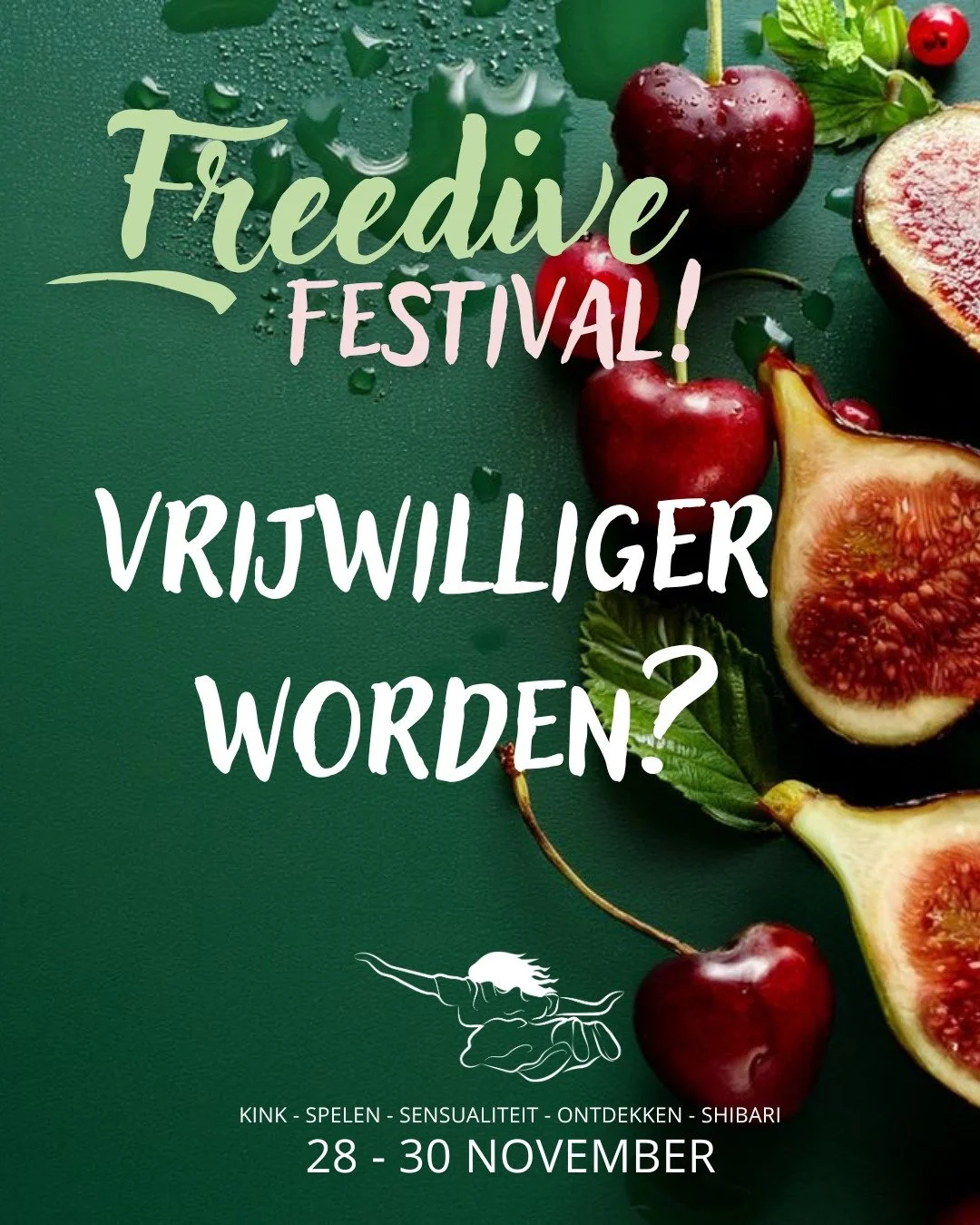 Freedive Festival Friday komt dit keer met een verzoek! Ben jij of ken jij een goede vrijwilliger? Wij zoeken die namelijk voor het Freedive Festival! 
Ben jij de praktische topper, opruim-geweldigert, opbouw-koningin of alle-taken-kan-ik-doen mens