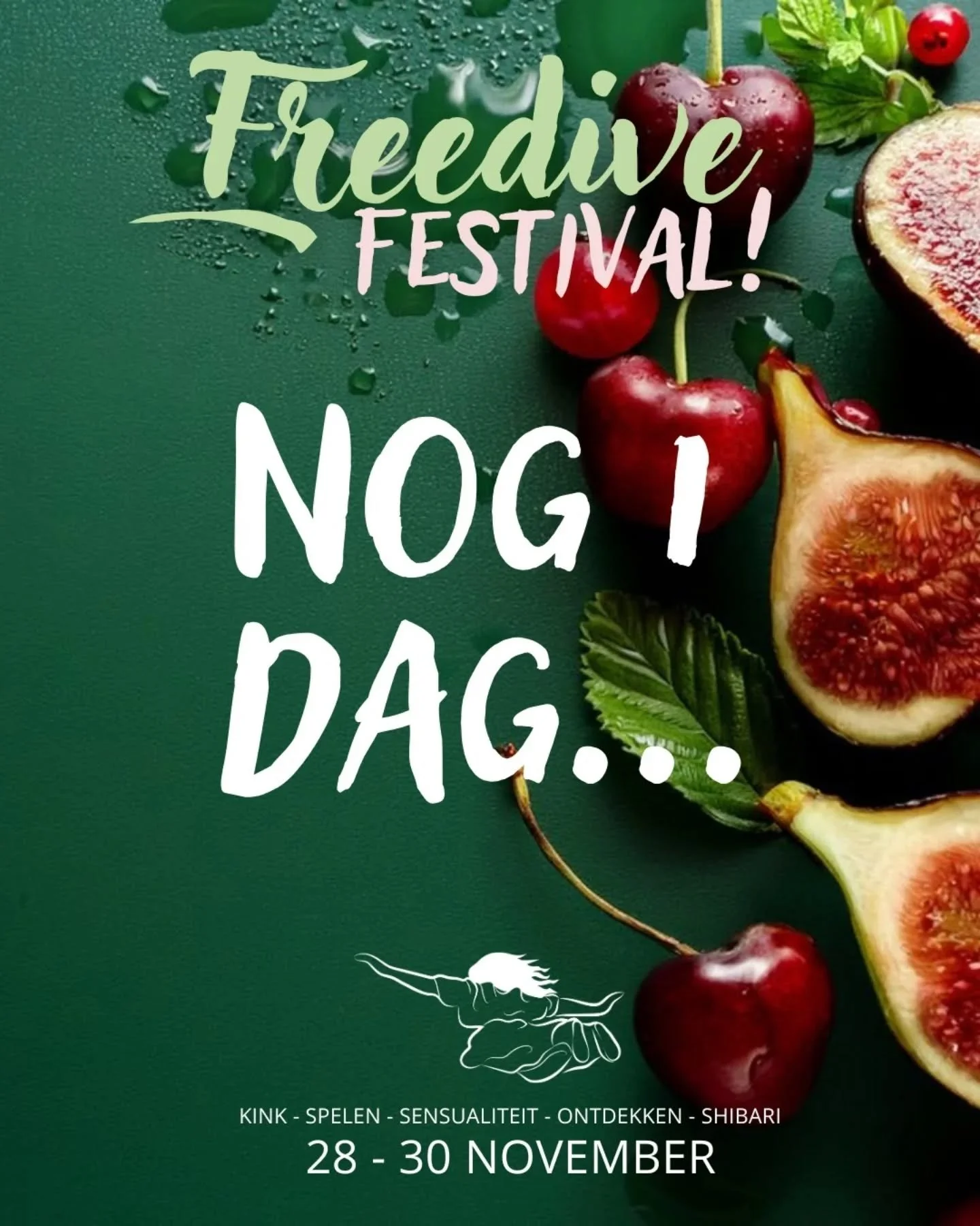 Nog maar 1 nachtje tot het Freedive Festival! Morgen gaan we van start 😍

Met de toppers op het eerste filmpje en andere leukerds hebben we de ruimtes heel erg mooi gemaakt. Trots! En heel veel zin in dit Festival.

Tot morgen! 🤩🥰