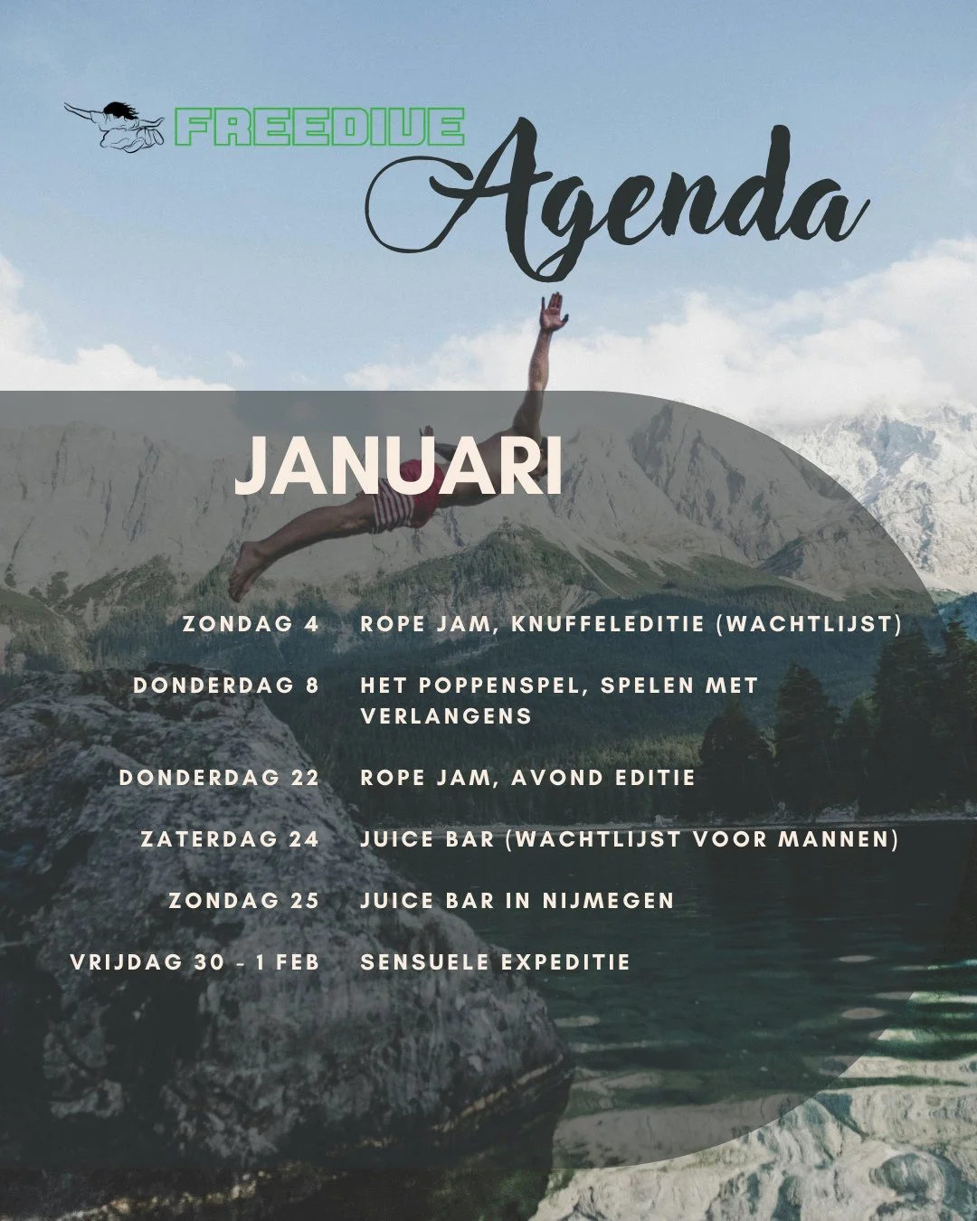 Gelukkig nieuw jaar allemaal! 🎆🎇🕯️⁠
⁠
Dat jullie allemaal in het nieuwe jaar veel mogen ervaren, liefhebben, fijn voelen en leuke dingen gaan doen. ❣️ ⁠
⁠
Ons voornemen is om het nog leuker voor jullie te maken met onze events, want we zijn blij m