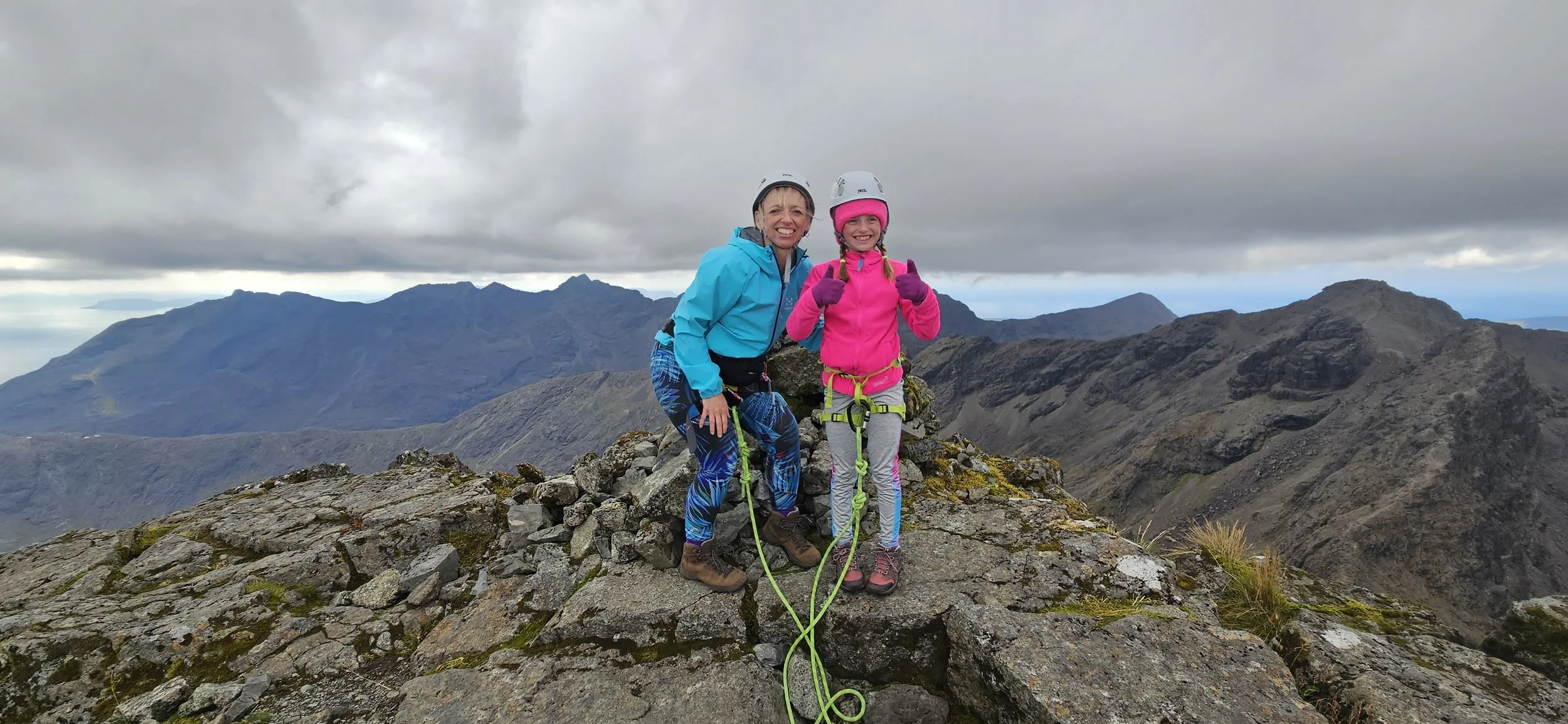 Julie & Molly August 2023 Sgurr Nan Gillean
