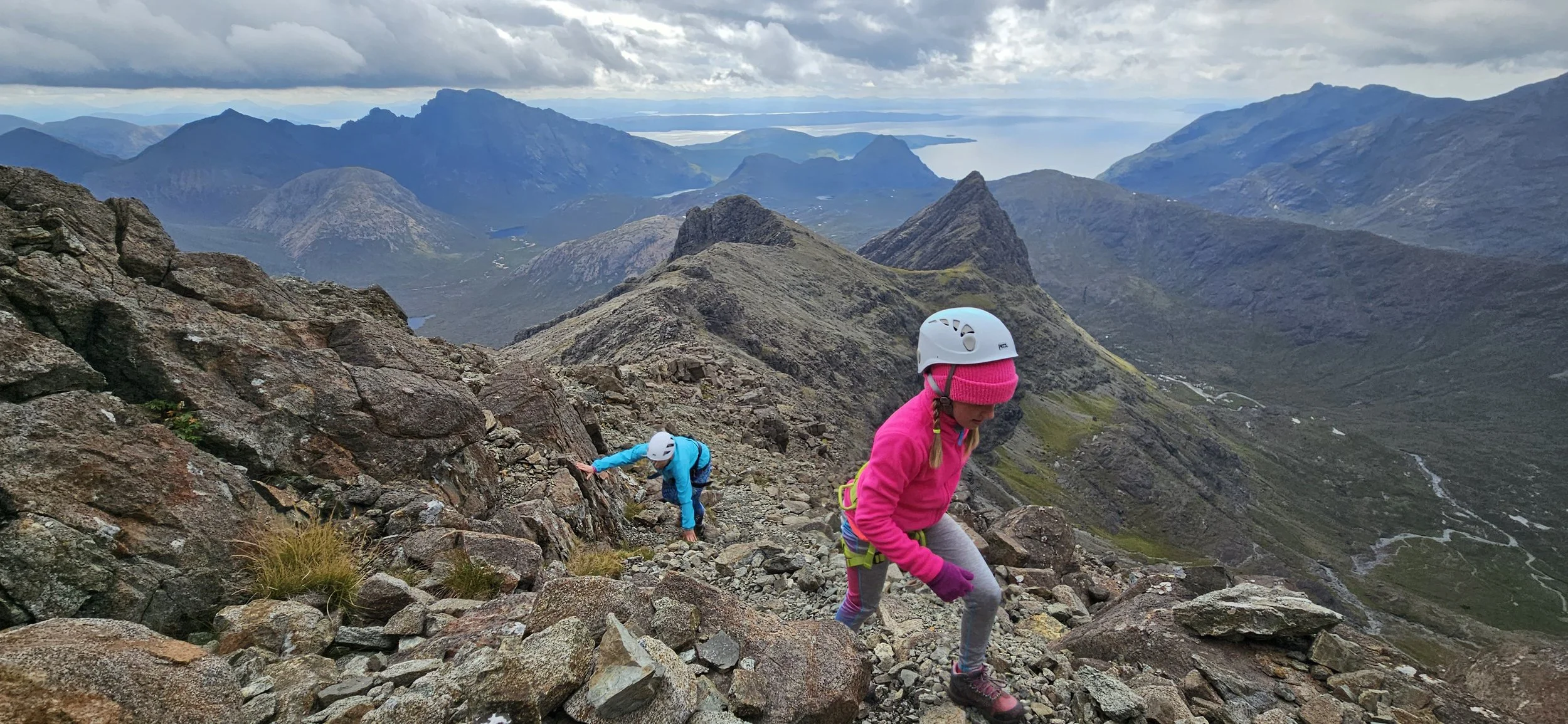 Molly & Julie August 2023 Sgurr Nan Gillean