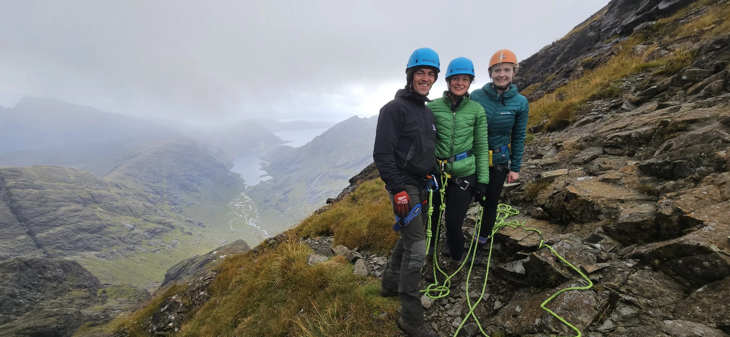Emma Michael & Louise August 2023 Sgurr A Ghreadaidh