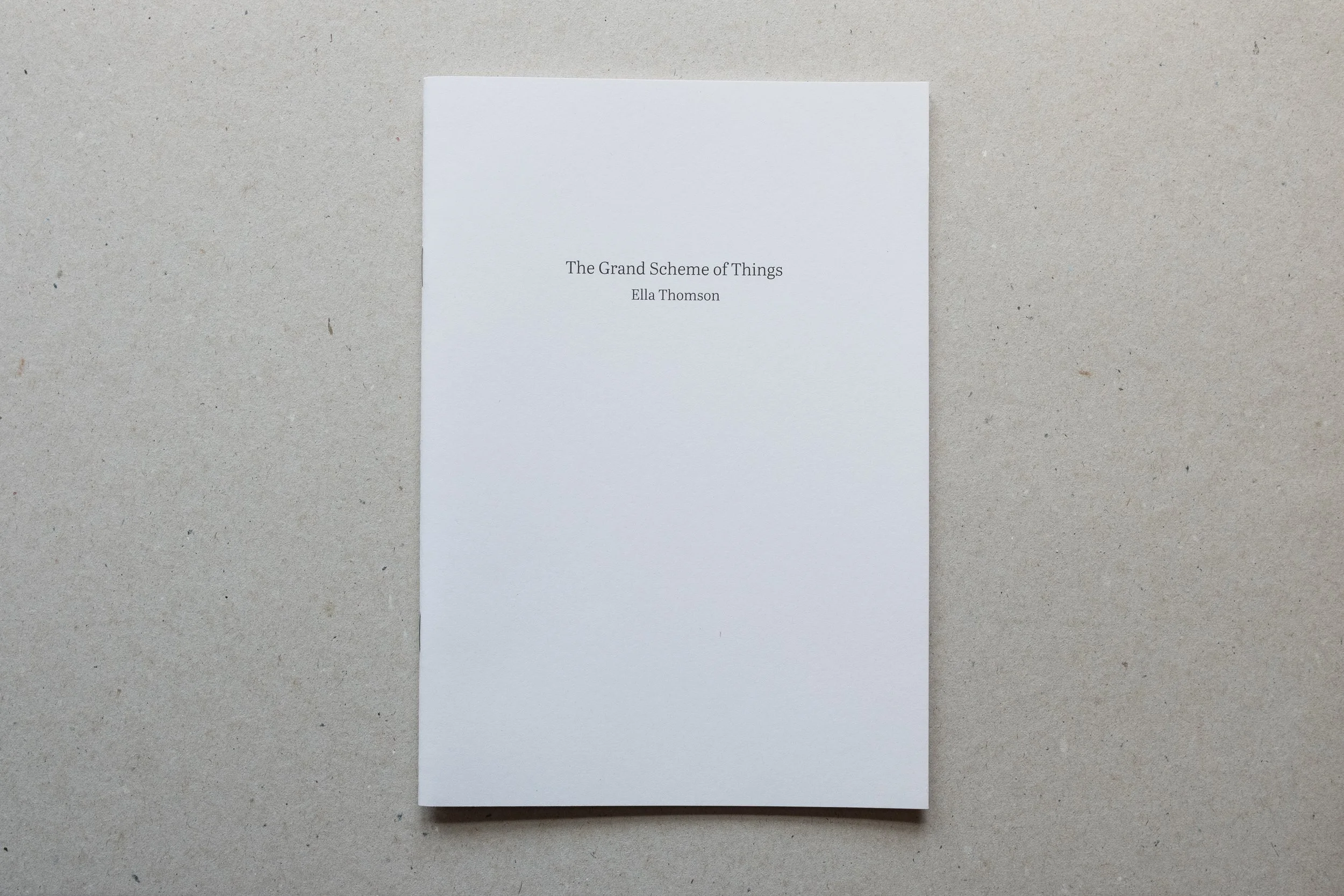 The Grand Scheme of Things Zine