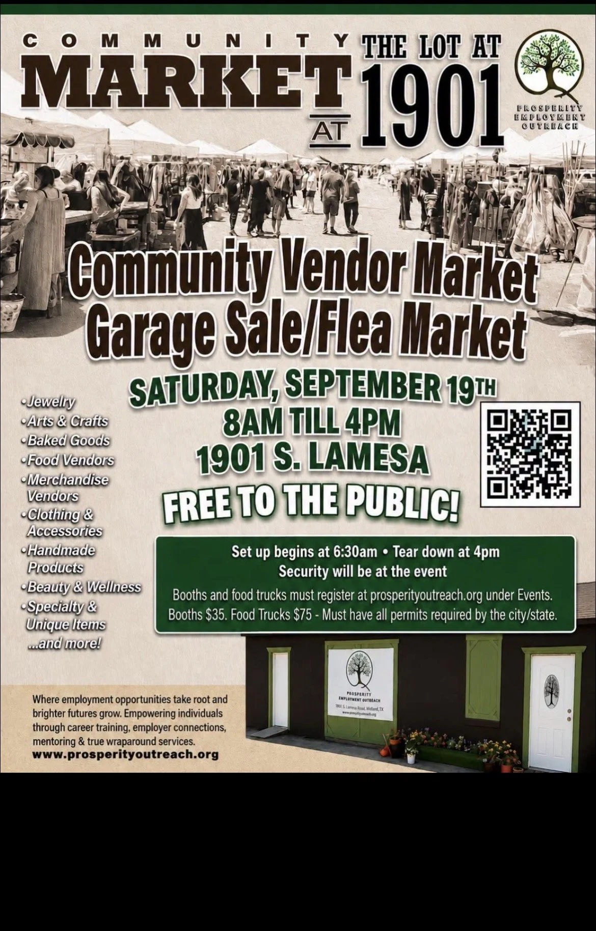 Vendor/Garage Sale Market