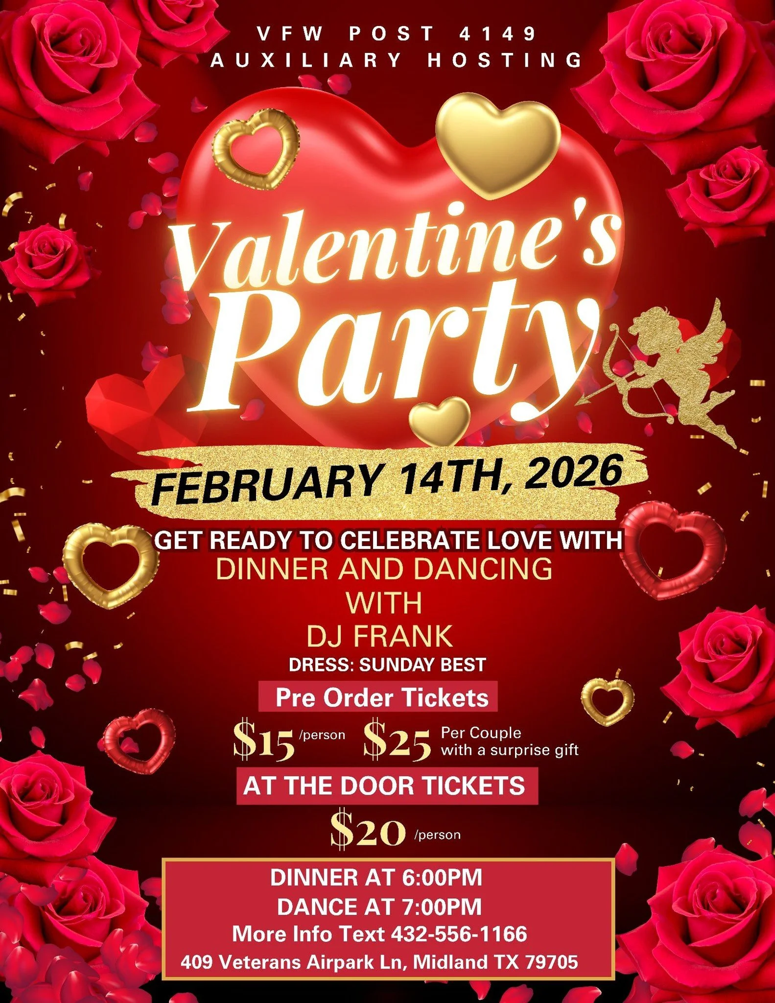 Valentine's Day Dinner and Dance