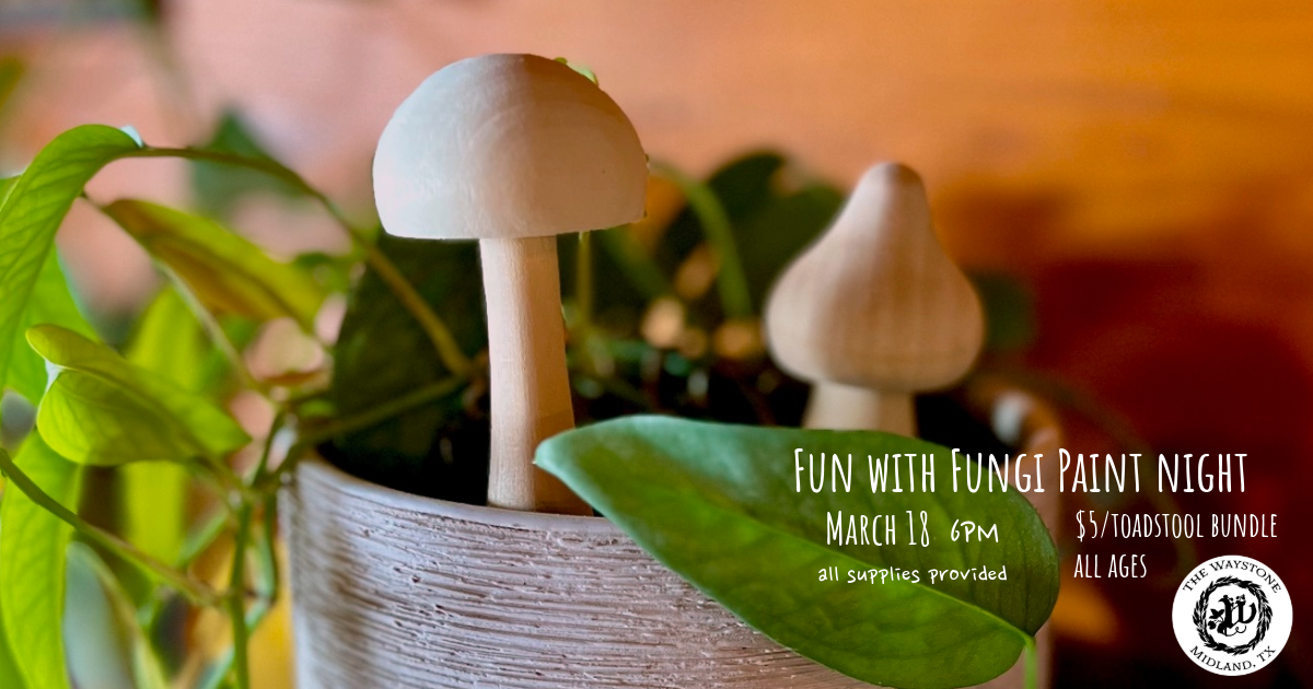 Fun with Fungi Paint Night