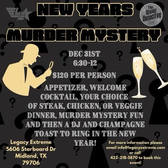 New Years Eve Murder Mystery Dinner