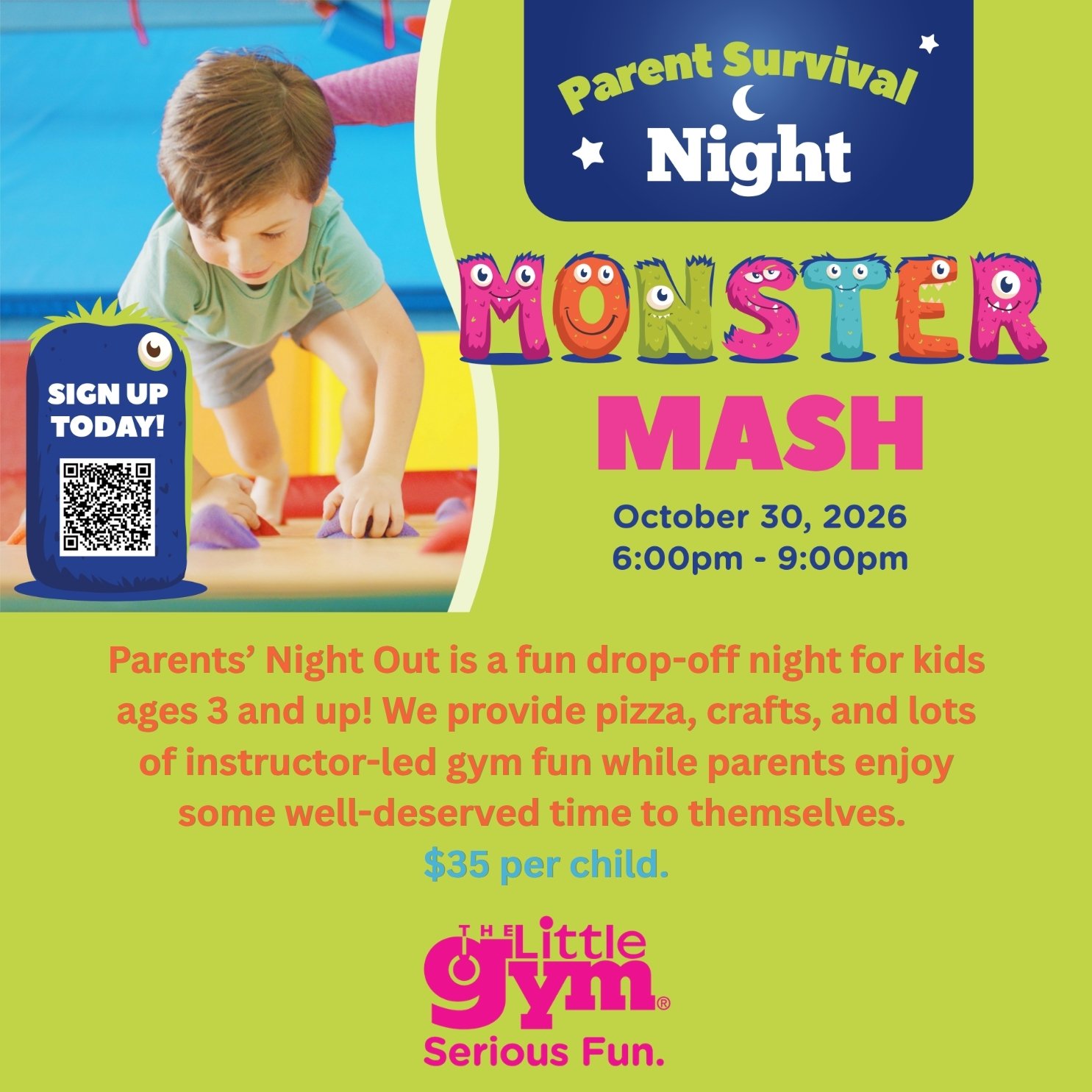 Monster Mash Parent Survival Night