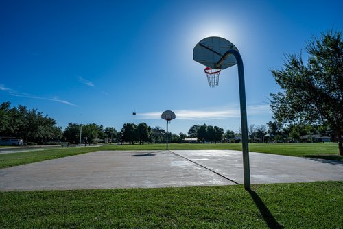 Fasken Park basketball court