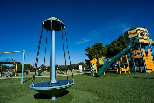 Fasken Park playground equipment