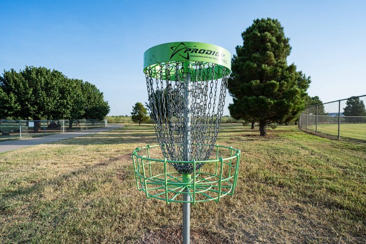 disc golf course at Beal Park