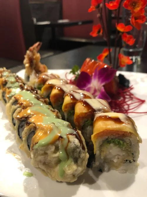 sushi rolls at Sumo Sushi and Hibachi 